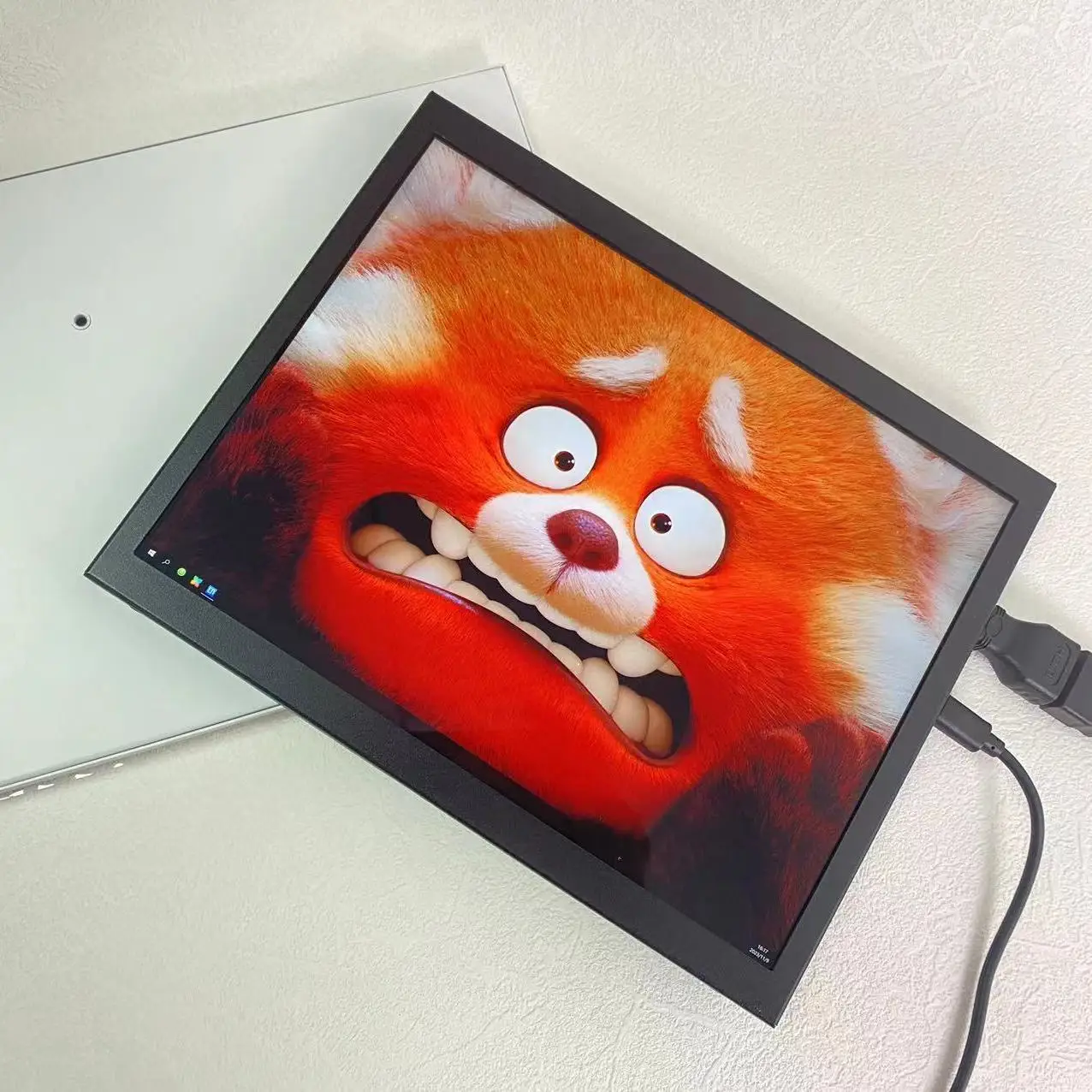For iPad4 modified portable monitor 2K expansion screen computer chassis secondary screen 9.7 inch secondary screen with touch