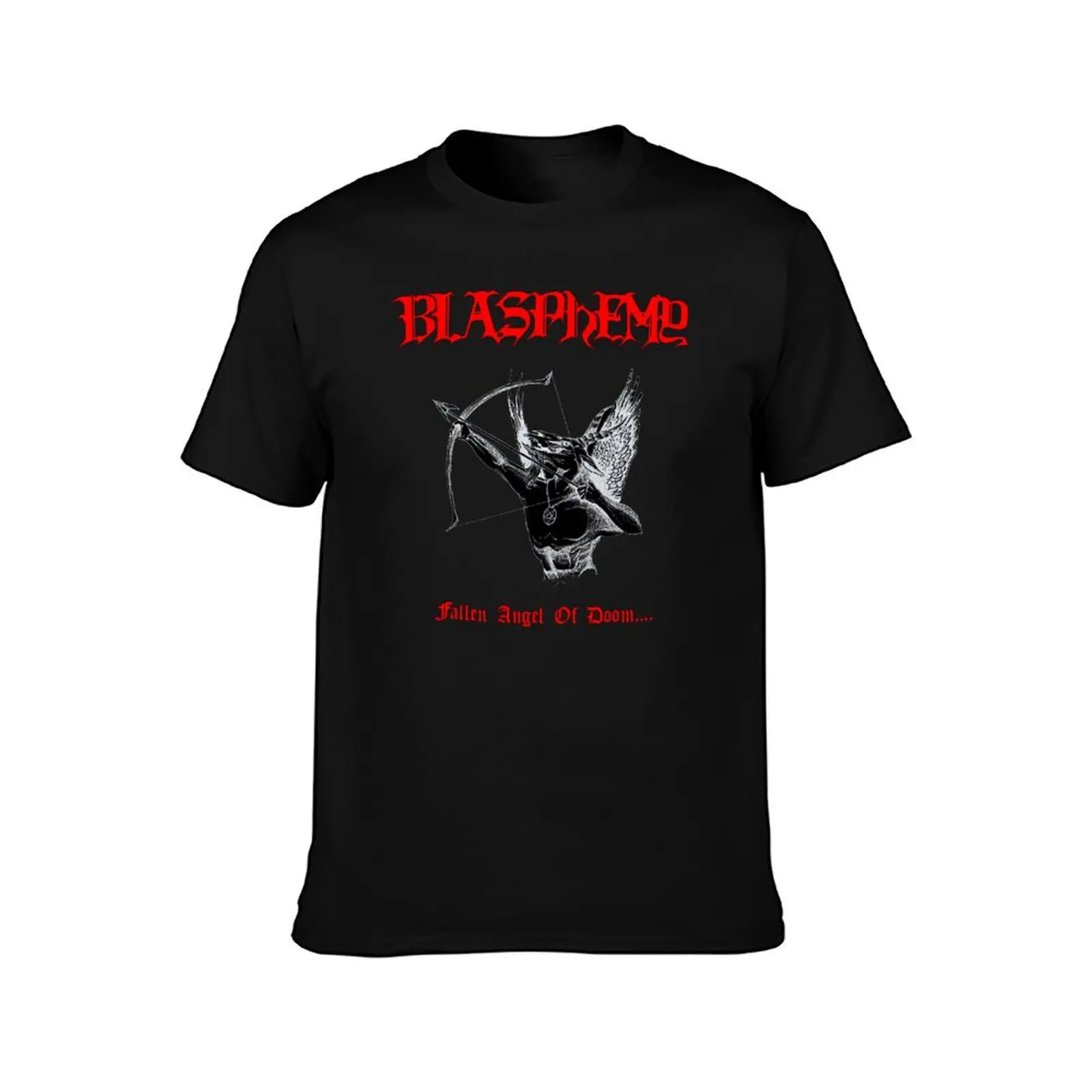 Blasphemy - Fallen Angel of Doom T-Shirt t shirt man cotton T-Shirt
