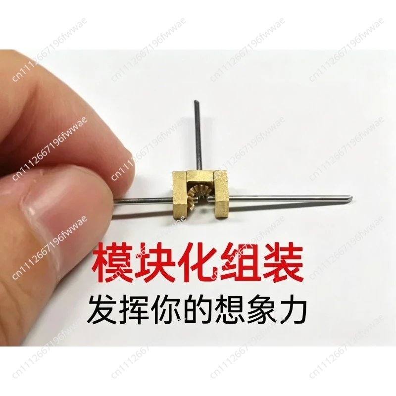 Mini 0.3M 10 Teeth 90 Degree Micro Bevel Gear Bevel Gear Axle for DIY R/C Model Car