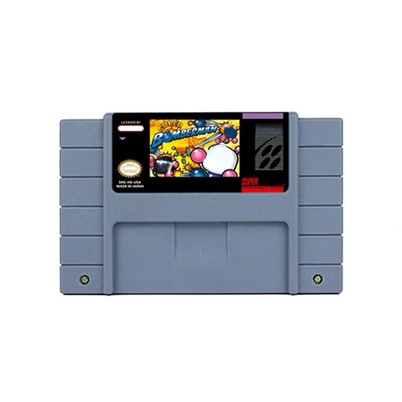 SuperBomberman 1 2 3 4 5 عمل لعبة ل SNES 16 بت
