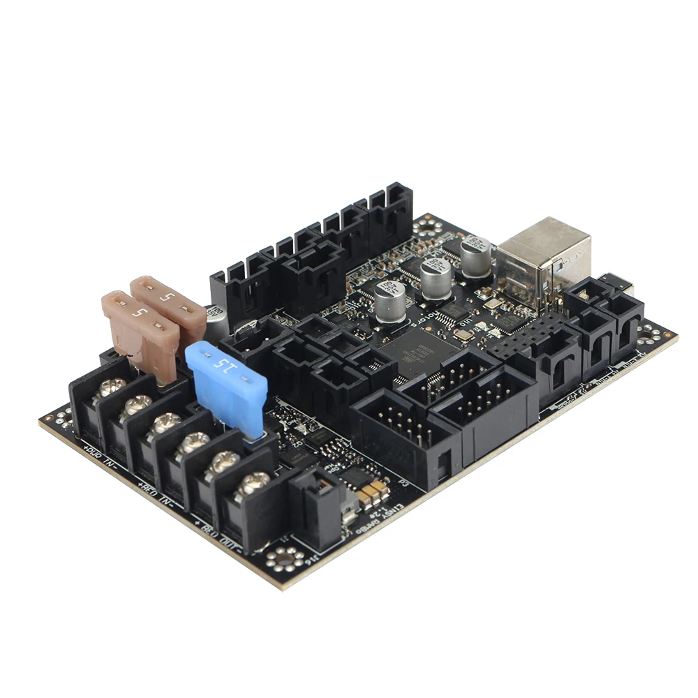 Einsy Rambo 1.4E Mainboard dengan 4 TMC2130 driver Stepper kontrol SPI 4 Mosfet output saklar untuk Prusa i3 MK3 papan