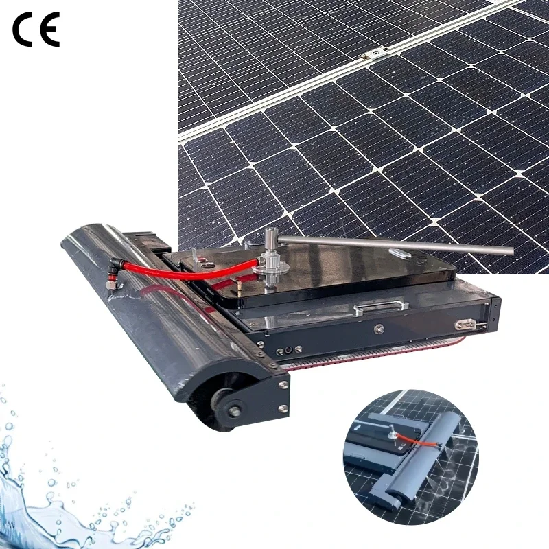 Remote Water Washing Drone Detective Solar Panels Cleaning Roof Robot Solar Cleaning System Photovoltaic Cleaning Robot