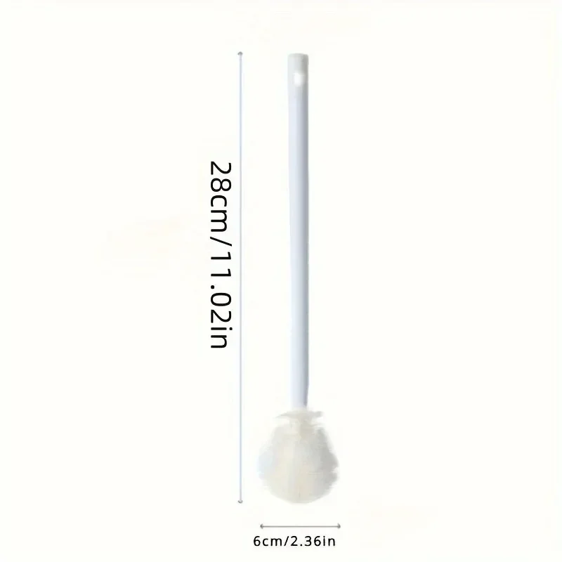 Picture 3: Foldable 360 degree comprehensive cleaning silicone brush with long handle design, reusable for bottles and cups