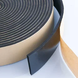 10M  Foam Strip Strong Backing Adhesive Self-Adhesive Sponge Strip Sound Insulation Anti-Collision Sealing Rubber Strip