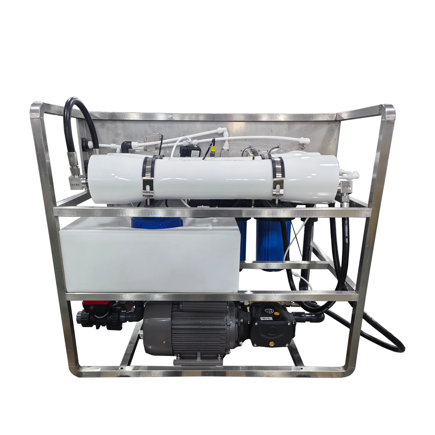 120L/H Seawater Desalination System Small Seawater Desalination Plant for Drinking Seawater Desalination Filtration