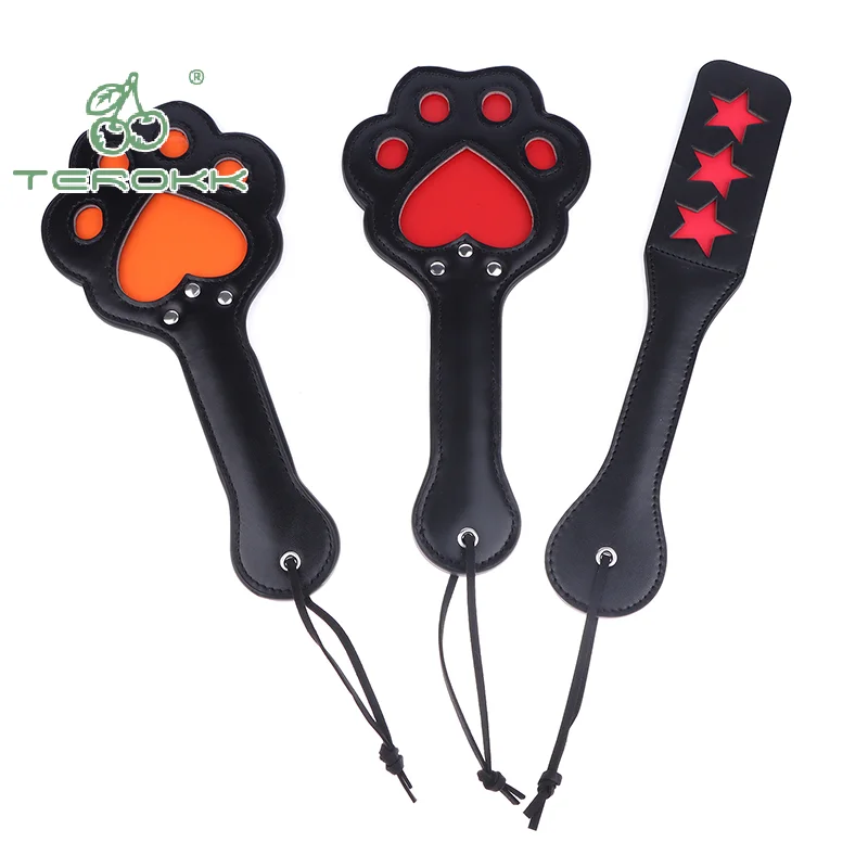 PU Leather Horse Crop Soft Anti-slip Handle Riding Paddle Equestrian Crop Sports Game Role Play Whip For Horses Training
