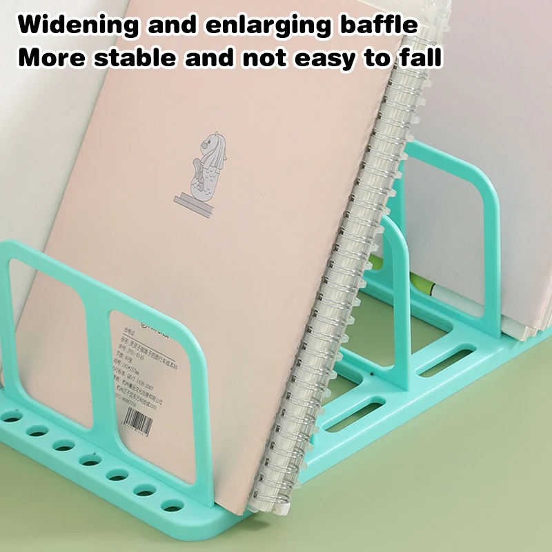 Multi-function Bookend Stand, Removable Desk Organizer for Book & Magazine Storage, Home Office Shelf.