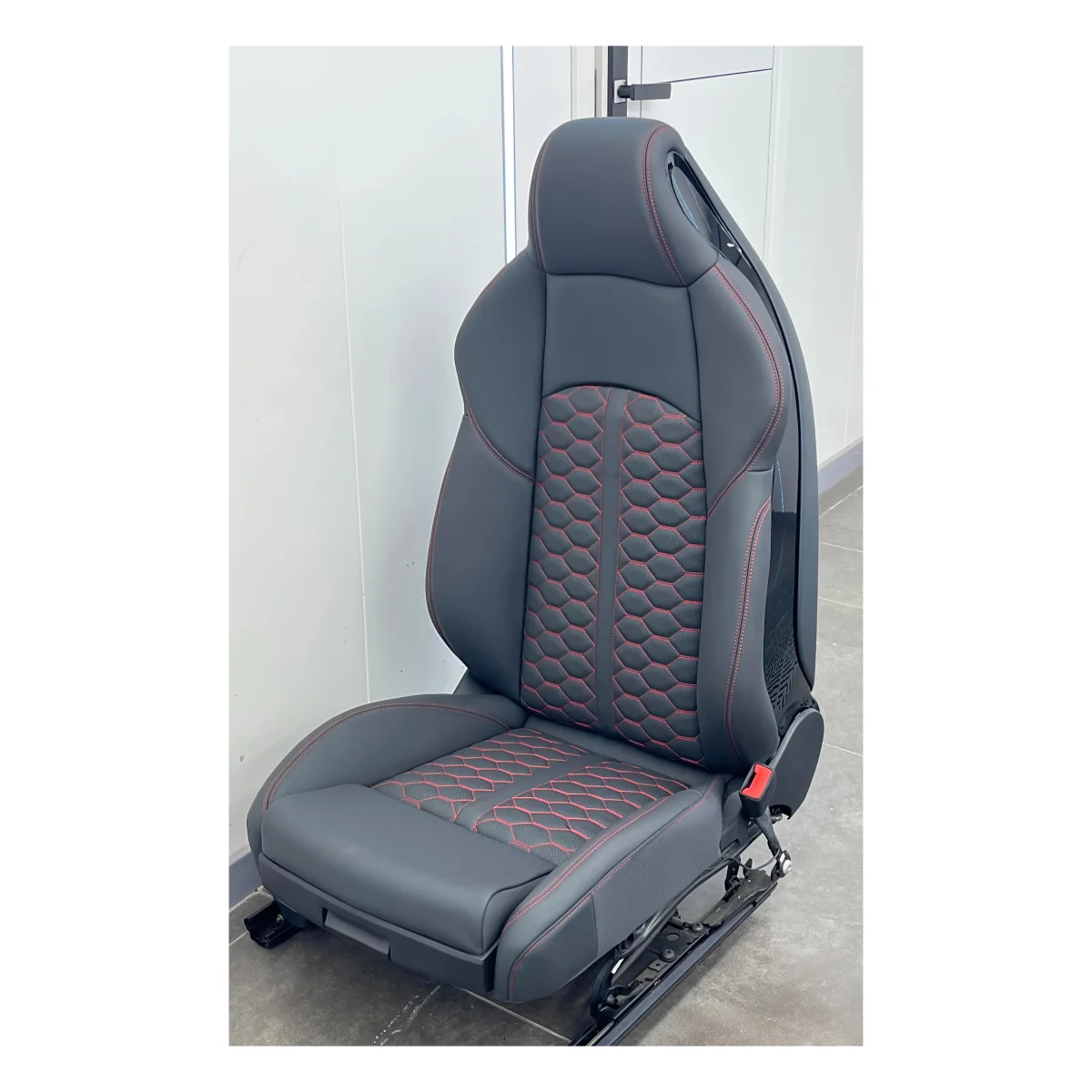 

For Audi C8 to S6 Front and Rear Seats, Sponge Kit + Front and Rear Leather Cover Seats Modification Kit