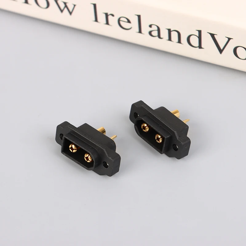 1/5Pcs XT60EW-M Black Mountable XT60E Male Plug Connector For 3.5MM Lithium Battery Plug RC Drone Aircraft Racing Accessories