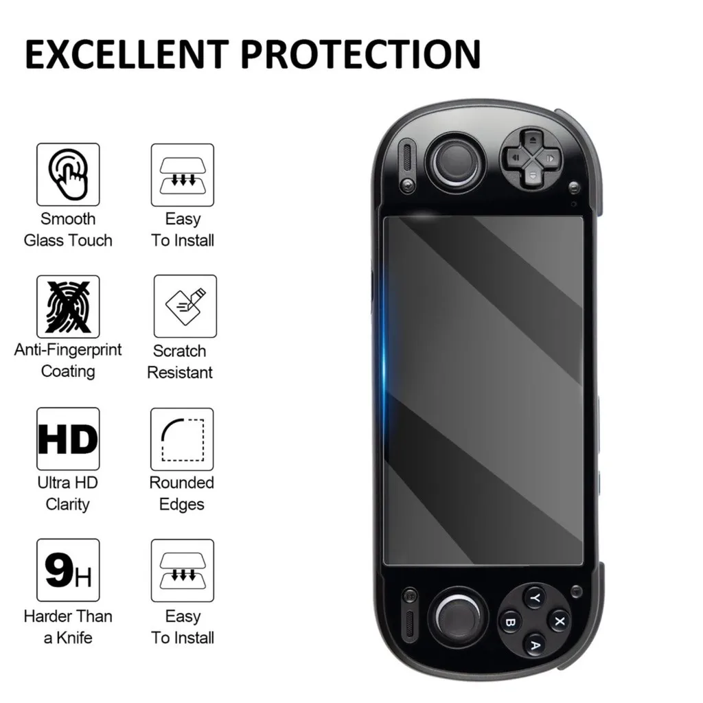1-3PCS HD Clear Tempered Glass for Retroid Pocket 6 Screen Protector for Retroid Pocket6 9H Hardness Ultra Protective Guard Film