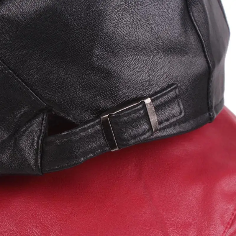 Männer Frauen Efeu Kappe Zeitungs jungen Hut verstellbare Kunst pu Leder Baskenmützen für Frühling Sommer Herbst Gatsby – Detail 5