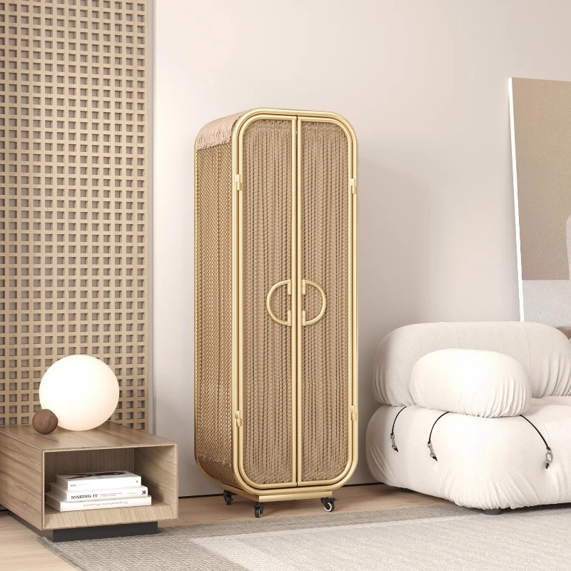 

Partitions Living Room Wardrobe Organizer Metal Modern Minimalist Wardrobe Storage Clothes Guarda Roupa Lounge Suite Furniture