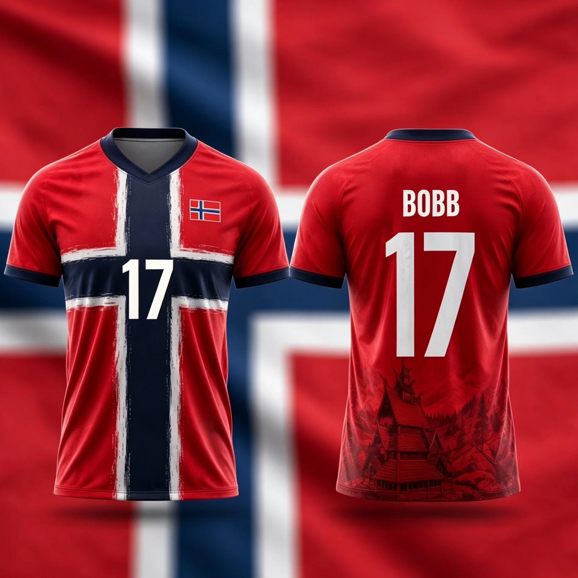 Camiseta de Fútbol de la Selección Nacional Noruega 2026, Impresión 3D, Ropa Deportiva de Verano para Hombre, Camiseta para Niños, Camiseta de Senderismo para Mujer