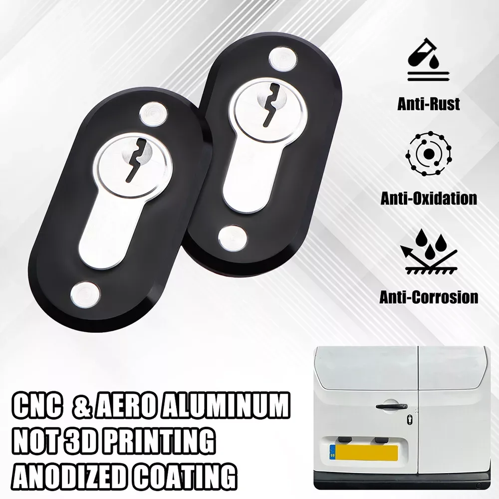 2Pcs Camper Van Dummy Lock Anti-Theft And Anti-Pickpocket Security Locks Security Protection Kit For Camper Van-Style Vehicles