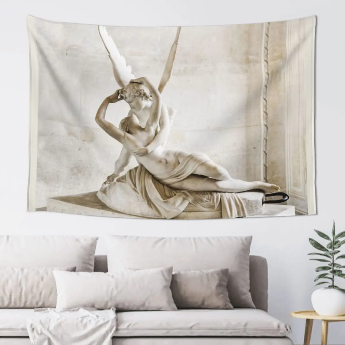 

Psyche Revived by Cupids Kiss Tapestry Bed Room Decoration Room Decor Korean Style Wall Art Tapestry