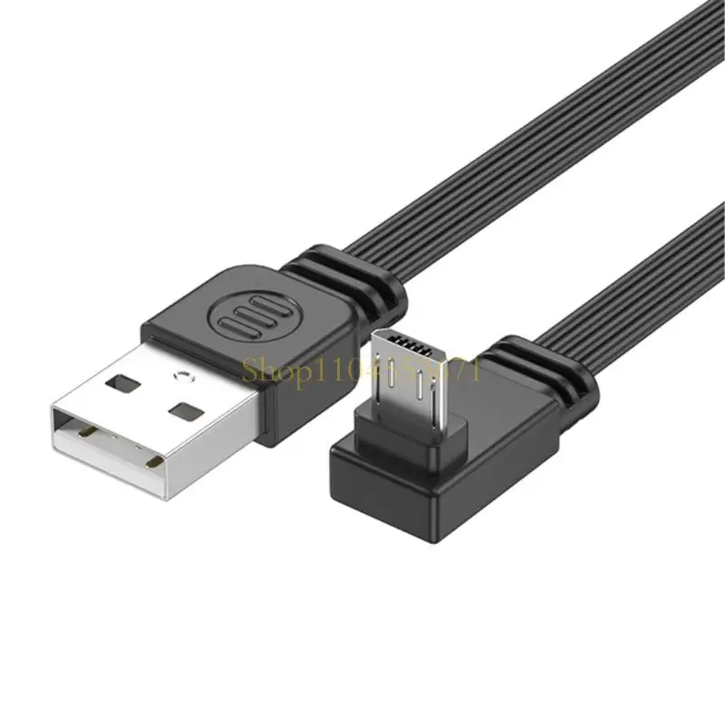 

Бестселлер USB-USB 5-контактный плоский зарядный кабель Плоский провод поддерживает быструю зарядку данных