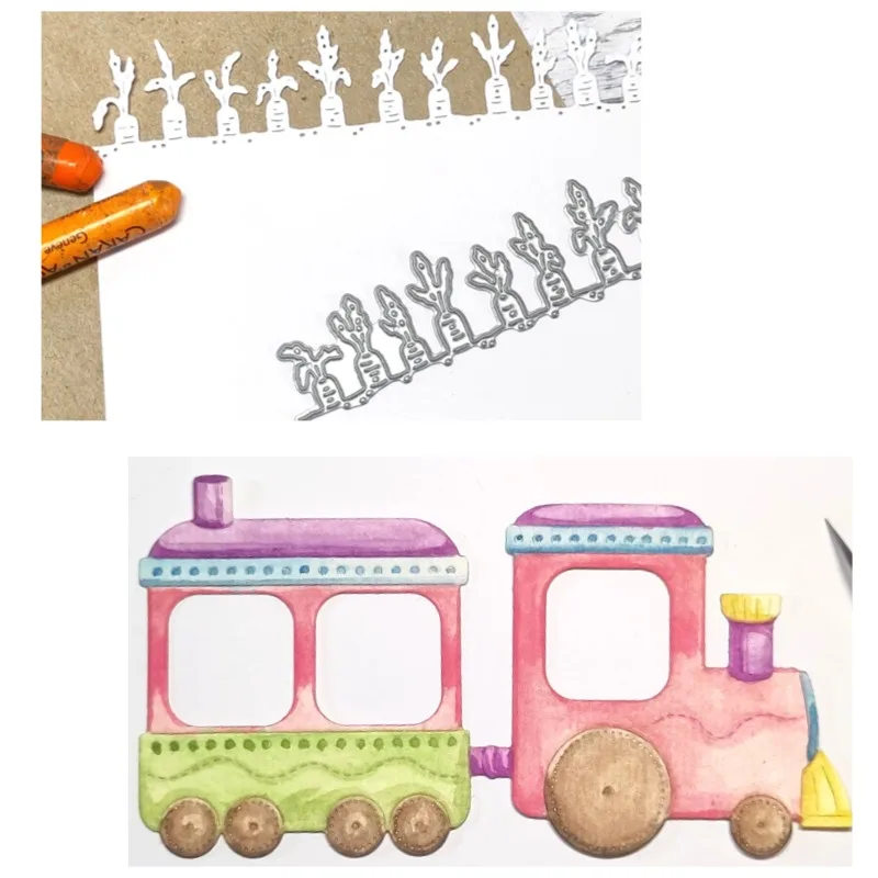 The Long Legged Rabbit Stepped on the Shovel New Arrival 2026 Metal Cutting Die Scrap Booking DIY Decoration Craft Embossing