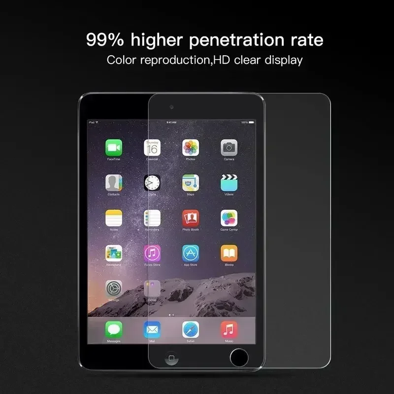 Vidro temperado para ipad mini 5 4 3 2 1 protetor de tela para ipad mini 3 mini 2 a2133 a2124 a2126 a2125 tablet filme de vidro guarda