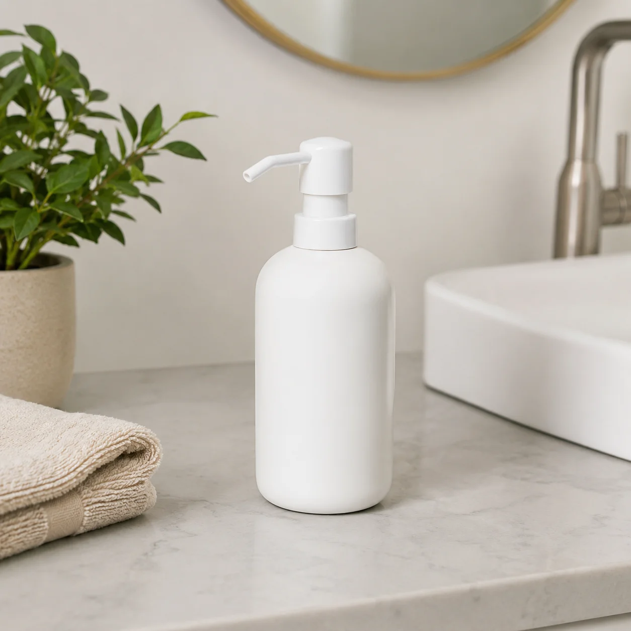 Beyaz Seramik Sabun Pompası El - Soap Dispenser Pump incelemesi ve fiyatı