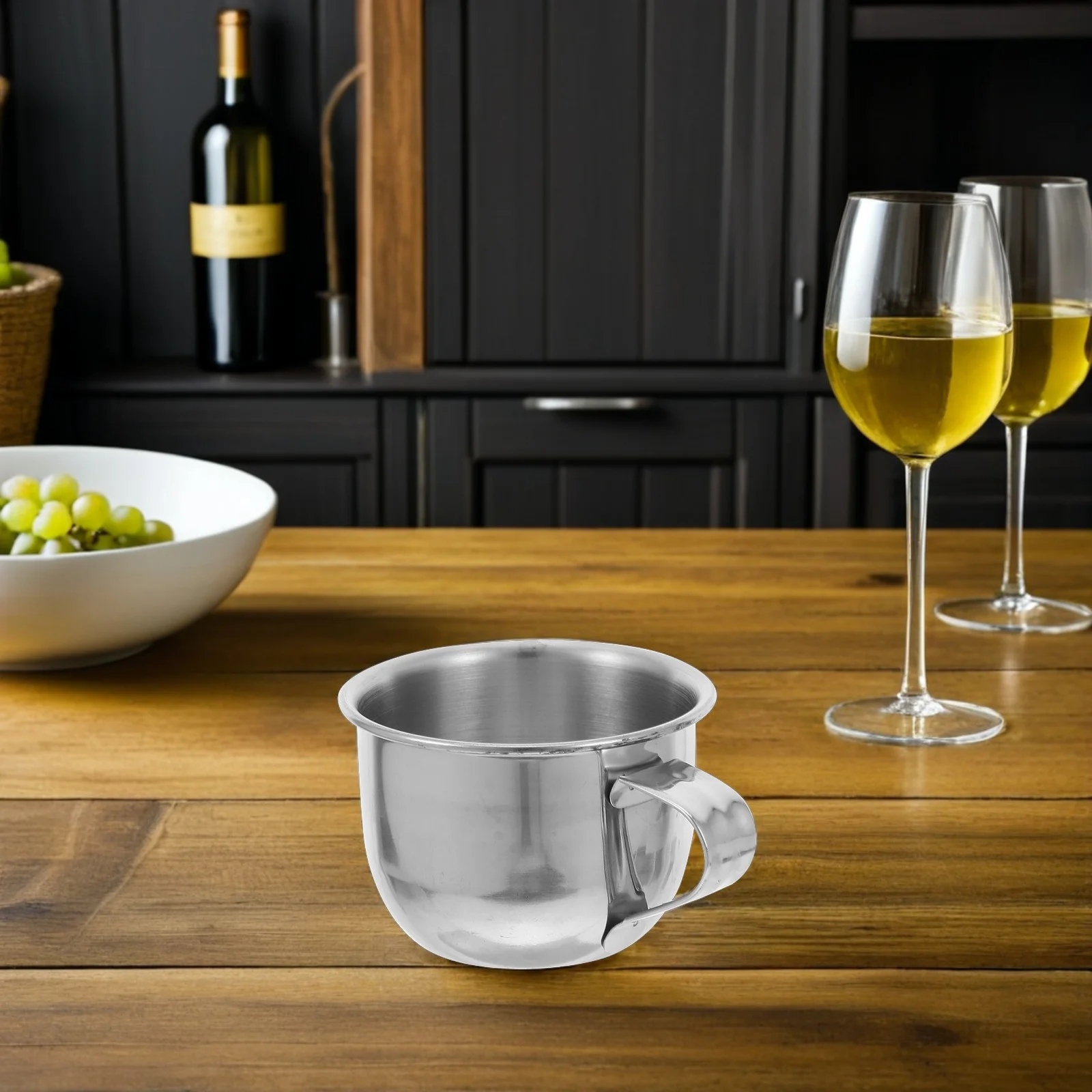 

2pcs Stainless Steel Water Cup Mini Sake Cup Rustproof For Tea Wine Coffee Portable Mug Small Beverage Container