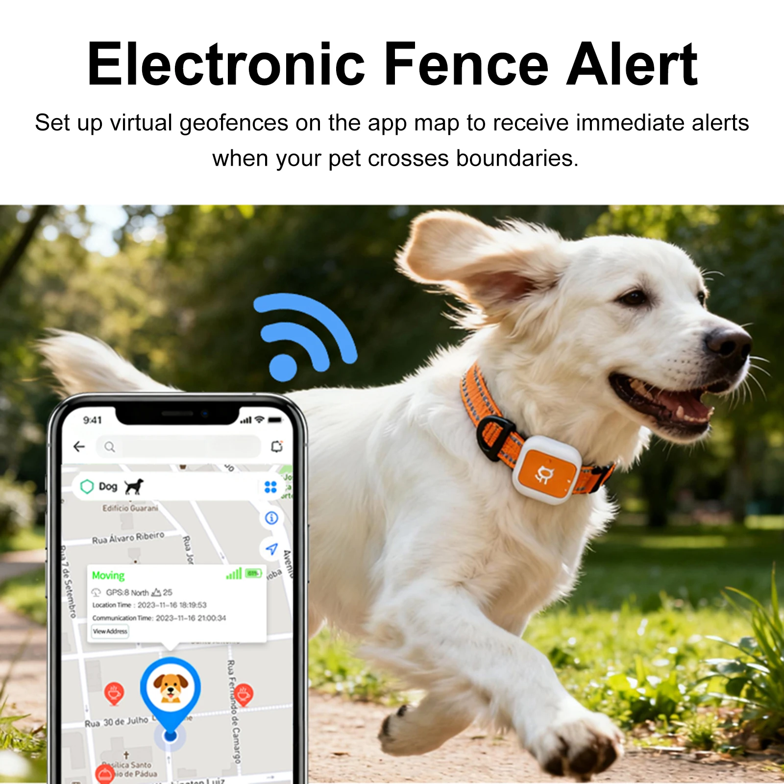 

4G GPS-трекер для кошек, водонепроницаемое устройство для отслеживания кошек с приложением, онлайн-трекинг и поиск по свету/звуку, защита от потери, аксессуары для собак