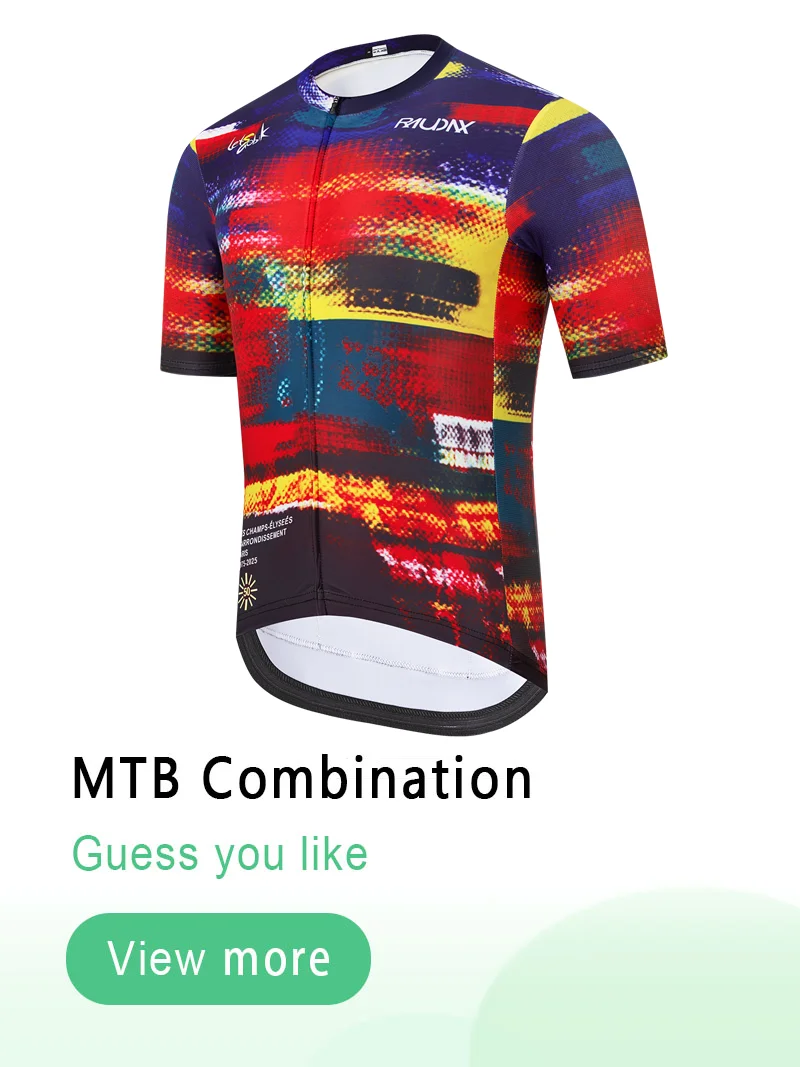 AliExpress RAUDAX Men's Short-sleeved Cycling Jersey Cycling Clothing Cycling Fitness Outdoor Road  Breathable Bicycle Riding Clothes