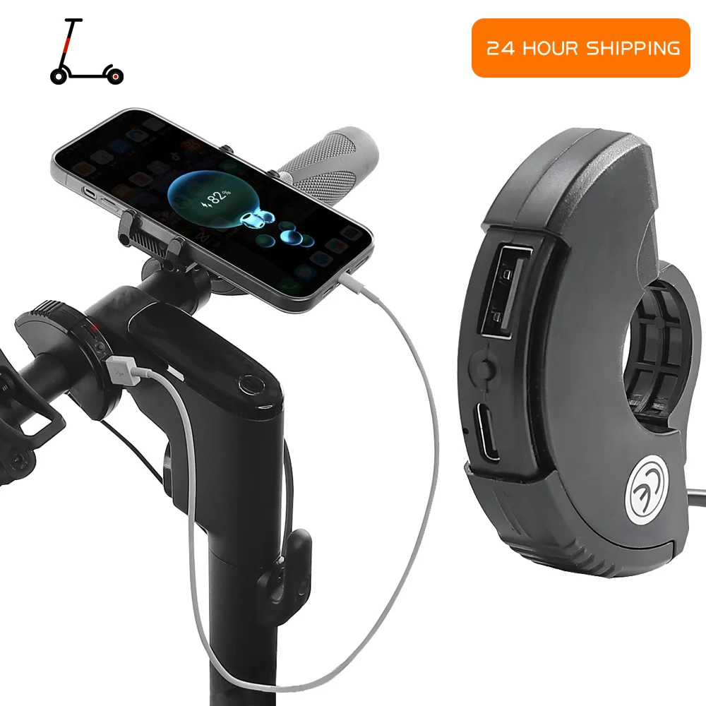 Cargador rápido USB de 12V-48V con puerto de teléfono tipo XT30, toma de corriente para Xiaomi M365 Pro 1S Pro2, cargador de enchufe impermeable para patinete eléctrico