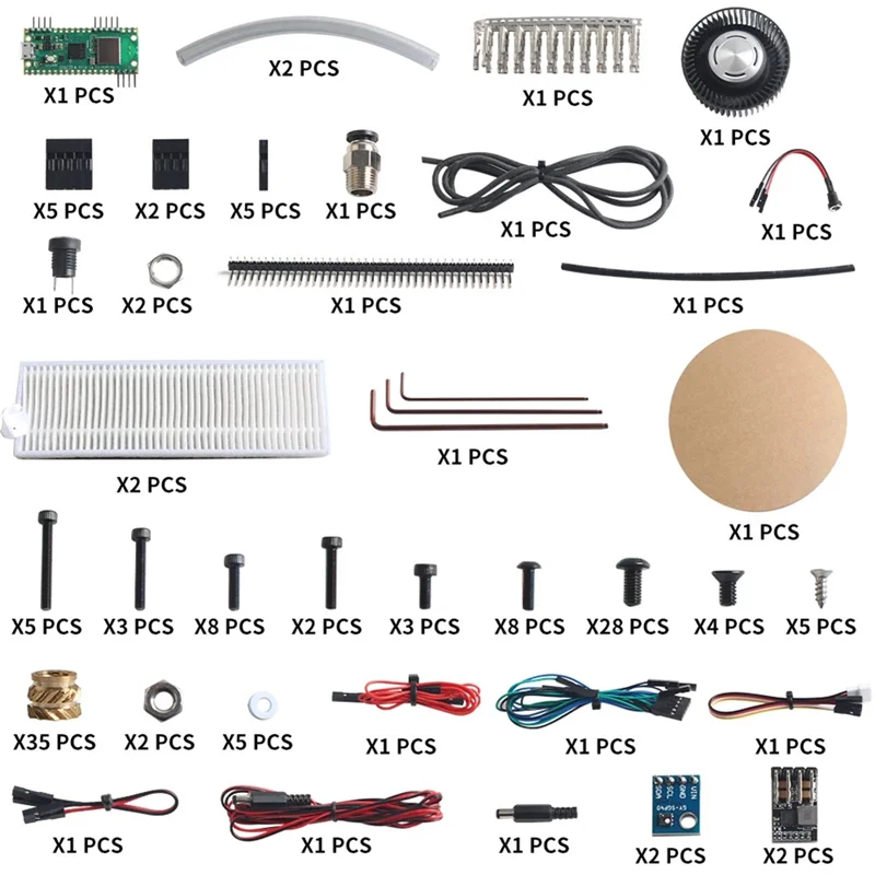 

2025 New-Nevermore Stealthmax VORON Air Purifier Highly Efficient Odor Absorption Purifier 3D Printer Parts For Voron 300Mm