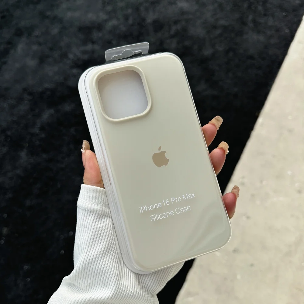 Für iPhone 18 17 Pro Max 16 15 14 Plus 13 12 Hülle aus Flüssigsilikon, robust, verdickt, schützend, stoßfest, für iPhone 18