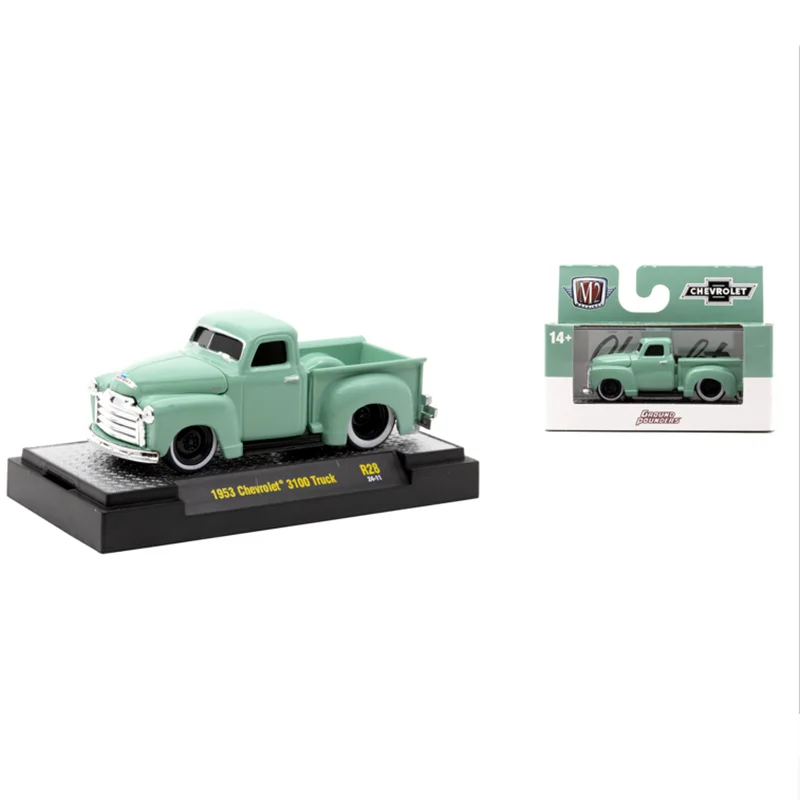 

M2 Machines 1:64 Scale Diecast Alloy 1953 Chevrolet 3100 Truck Toys Cars Model Classics Adult Gift Souvenir Static Display