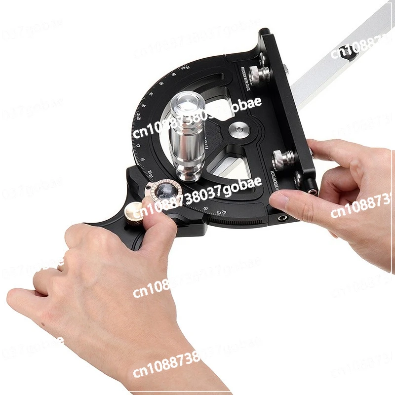 

Woodworking table saw push handle, backer table saw protractor, cross-cut miter, push feeder
