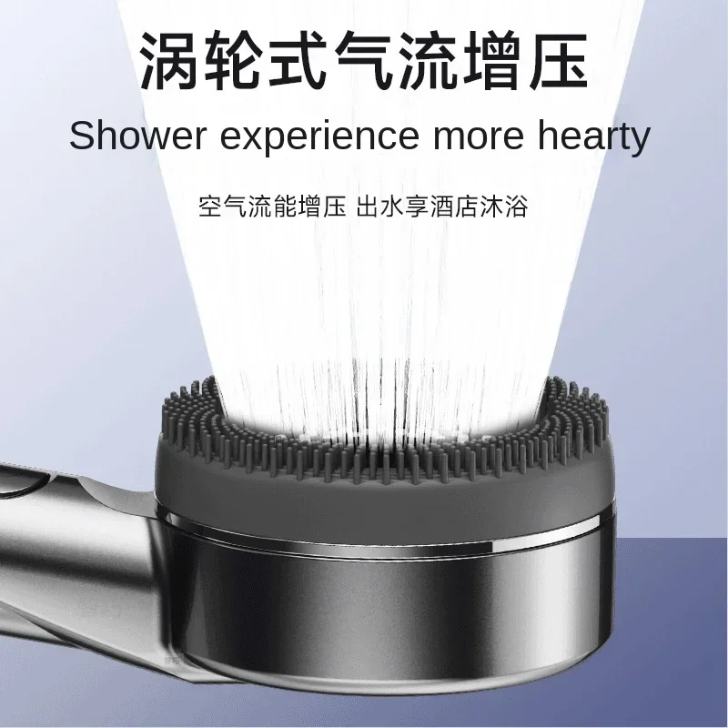 Pressurized shower head Filtered Strong Bath Massage Bath Universal Bathroom Shower  head showerhead