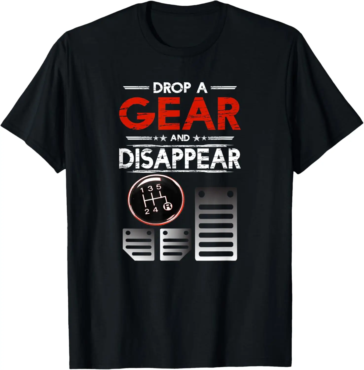 

Автомобильная рубашка Car Guys Drop A Gear и исчезающий подарок