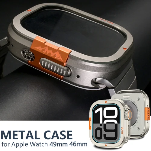 Caja De Reloj De Metal Para Apple Watch Ultra 3 2 1 49Mm 11
