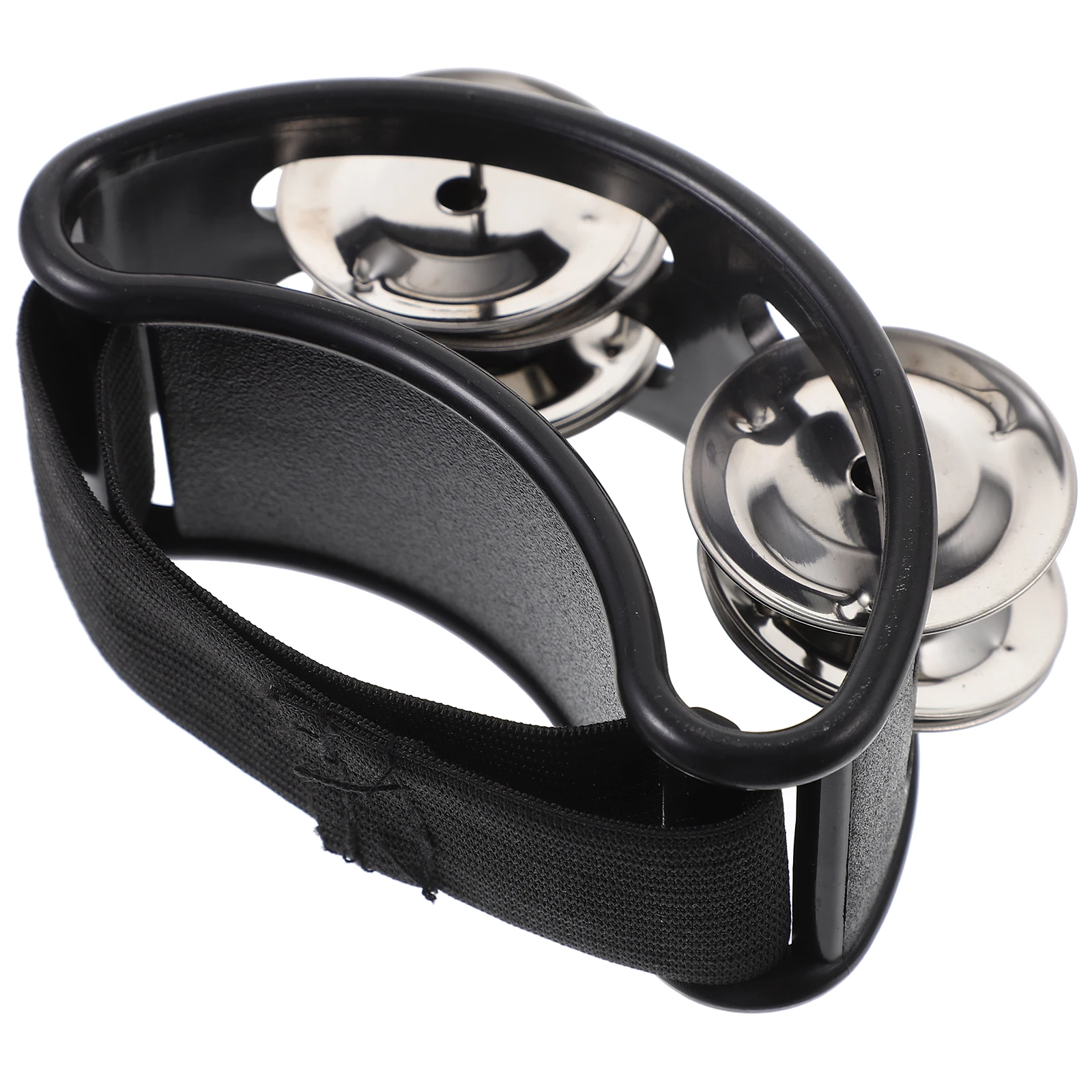 

Foot Bell Percussion Instrument Musical Rattle The Black Tambourine Jingle Bells Child