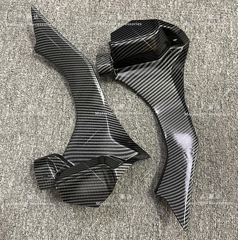 Motorcycle Fairing Dash Air Intake Ram Cover Fit For Yamaha YZFR1 YZFR1S YZF R1 R1S 2015-2019 Carbon Fiber Plastic