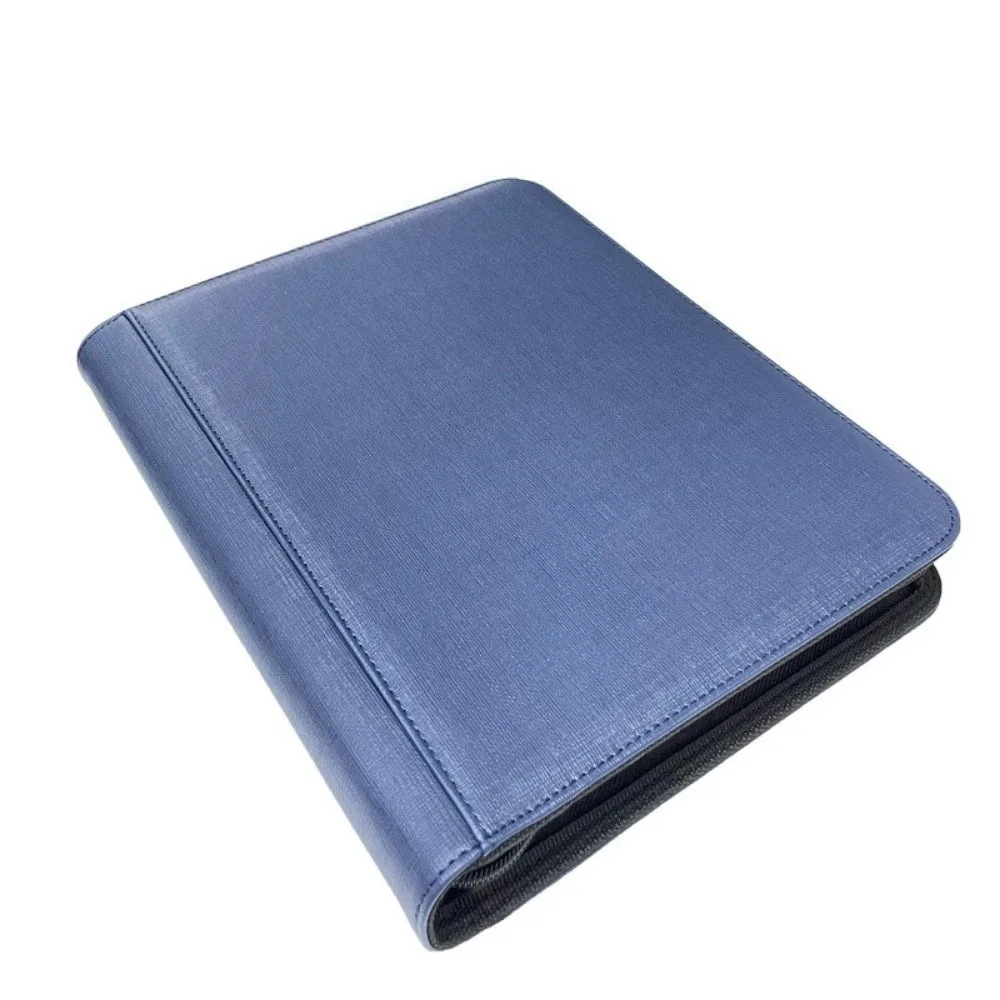 PU Toploader Binder 112 Toploaders 4 Pocket Cards Colletction Album Large Capacity Dustproof Game Card Collector