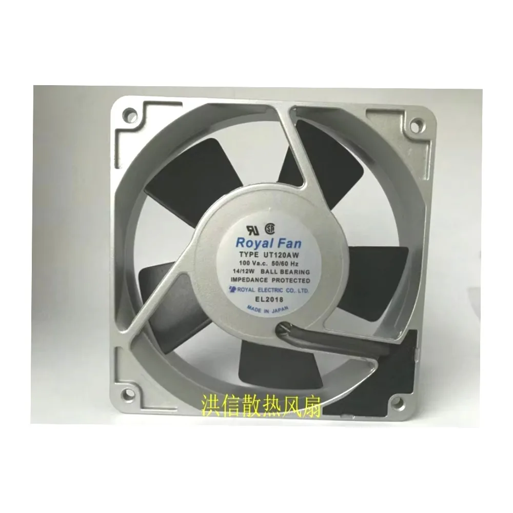 ROYAL FAN UT120AW  100V 14/12W 120x120x25mm 120MM Cooling Fan Industrial Equipment Ventilation