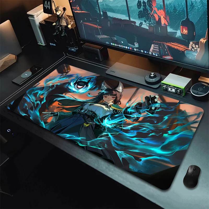 

Zenless Zone Zero Mouse Pad Large Gaming Mousepad Hoshimi Miyabi Rubber Mouse Mat Game Professional Premium Non-Slip Desk Mat