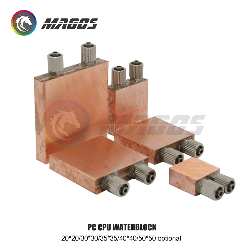 Laptop Watercooler CPU Block Heatsink Copper Radiator 40X40 30X30 50X50 TEC Industrial Refrigeration DIY MOD Part