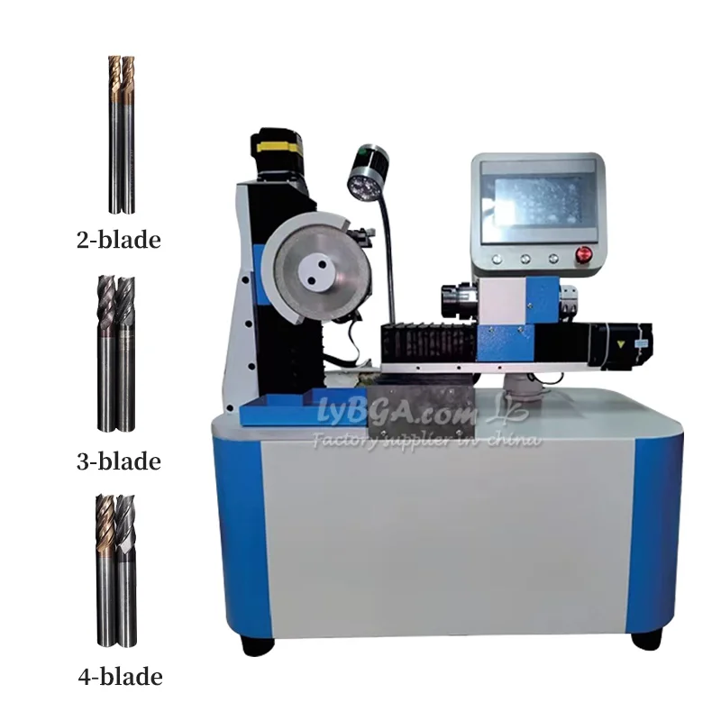 Metal Cutting Tool Sharpener Machine Universal Automatic Multifunctional Grinder/Re-grinding/Milling Cutter Grind Kit LY03-20
