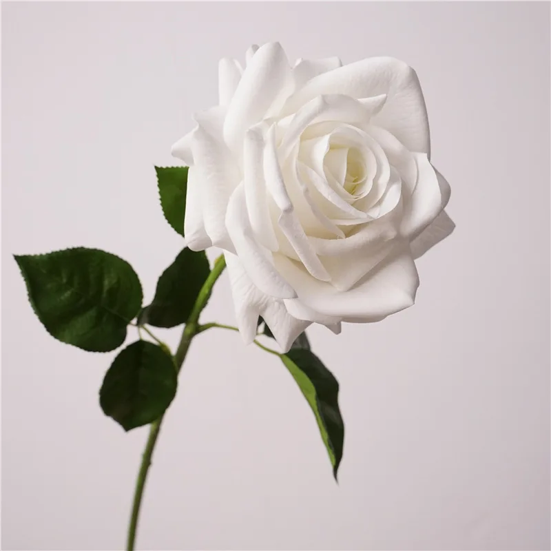 

5Pc/lot Moisturizing Rose Real Touch Artificial Flowers Wedding Decor Flower Arrangement Home Decoration Realistic Roses Flowers