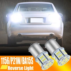 2pcs LED Backup Light Blub Reverse Lamp P21W 7506 BA15S Canbus No Error For Audi A2 A3 8L A4 B5 B6 A6 C5 A8 D2 4D TT 8N