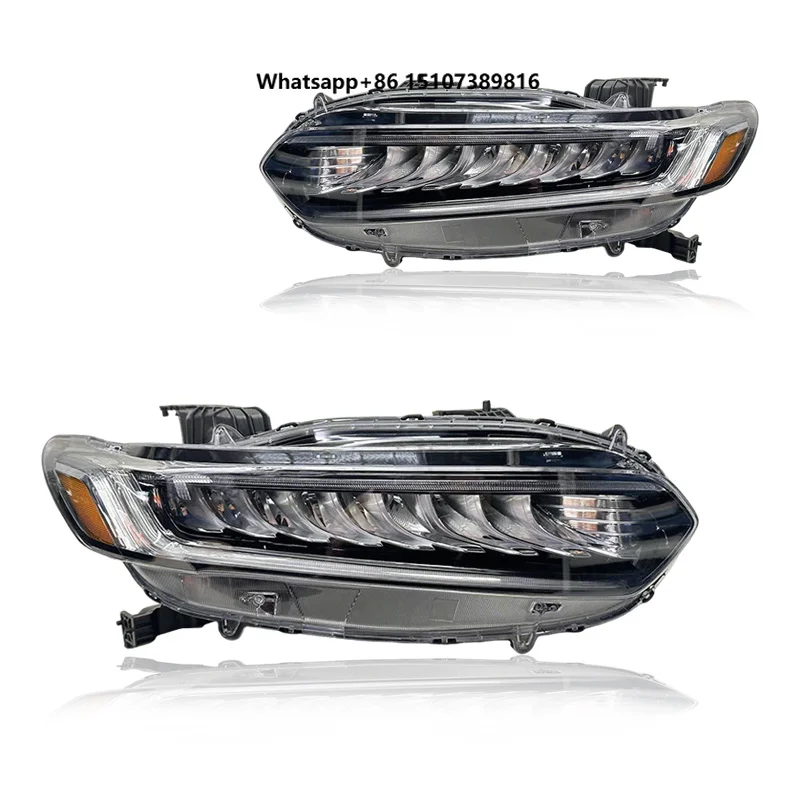 Factory Quality 10th Generation for Accord US Version High-end LED Headlights 12V 6000K
