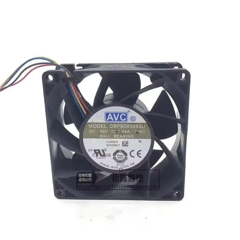 

Вентилятор охлаждения для сервера DBPB0938B8U, 90*90*38 мм, 48В, 1.44А, 9 см, четырехпроводной, высокопроизводительный