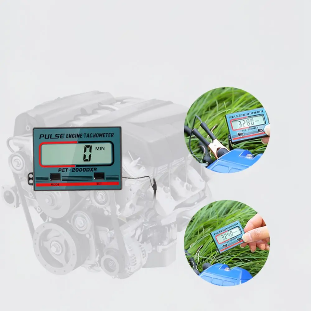 Portable RPM Gauge For Engine Chainsaw Grass Trimmer Motorcycle Tachometer Maintenance Precision Speed Tester