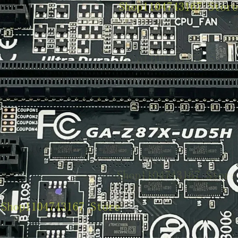 لجيجابايت GA-Z87X-UD5H اللوحة الأم 32 جيجابايت Z87 LGA1150 DDR3 اللوحة الرئيسية 100% تم اختبارها بالكامل #2