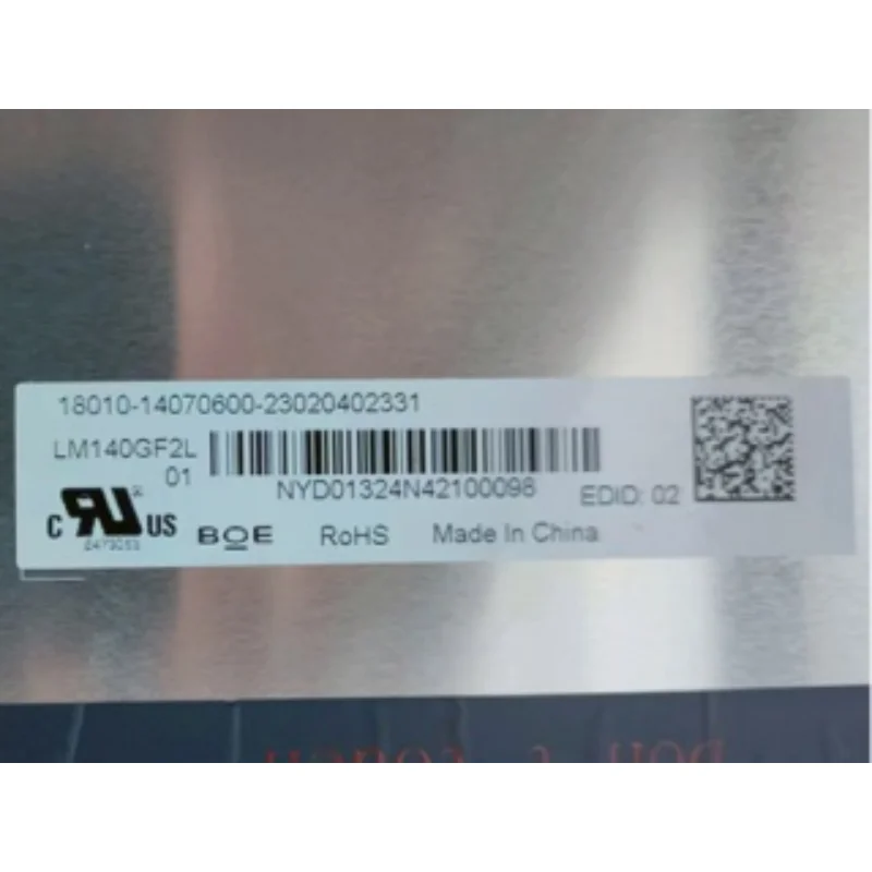14.0'' LM140GF2L01 LM140GF2L 01  IPS Laptop LCD Screen Display Panel Matrix IPS 2560x1600 EDP 30 Pins