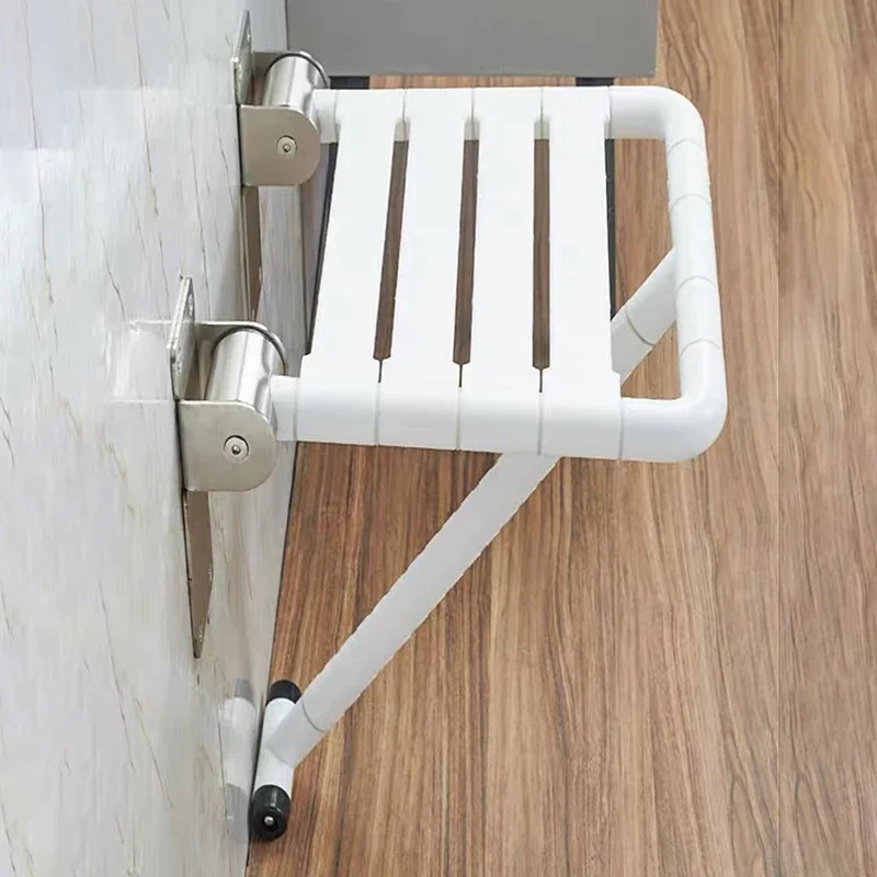 Foldable Chair Bathroom Cabinet Washbasin Benches Sit Non-slip Shower Stool Toilet Footrest Foot Elderly Tabouret Bath Furniture