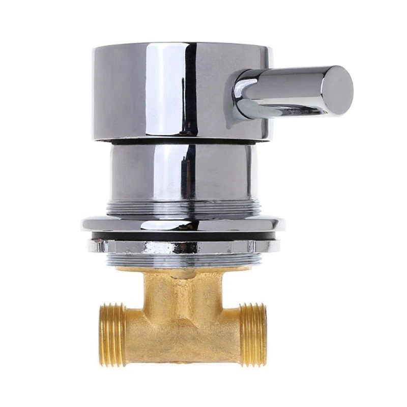 G1/2 Inch Hot & Cold Water Mixing Valve Thermostatic Mixer Two In Thermostatic Mixer Faucet For Shower Room